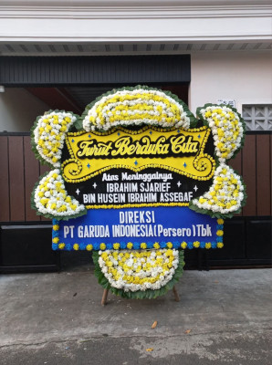 Papan Bunga Duka di Kelumpang